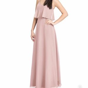 Azazie Dusty Rose Desiree Bridesmaid Dress